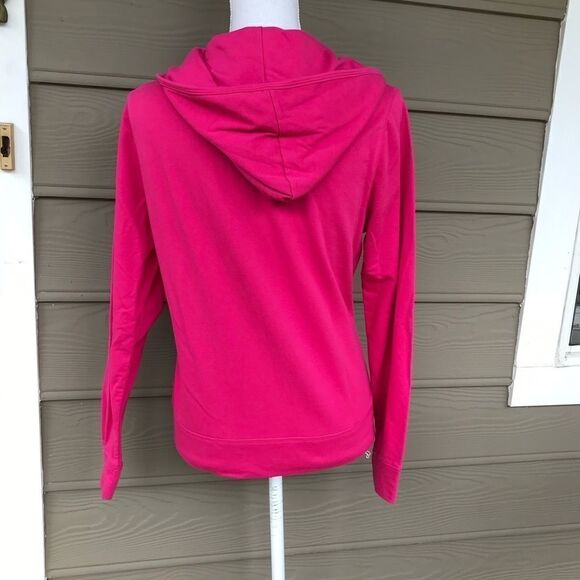 Zenana Outfitters Hoodie Pink Athletic Jacket L - Picture 3 of 9